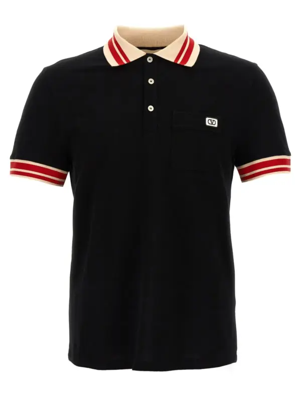 Polo Valentino Garavani VLogo VALENTINO GARAVANI Black