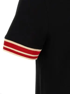 Polo Valentino Garavani VLogo 100% cotton VALENTINO GARAVANI Black