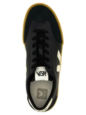 'Volley' sneakers 100% calfskin leather (Bos Taurus) VEJA Black