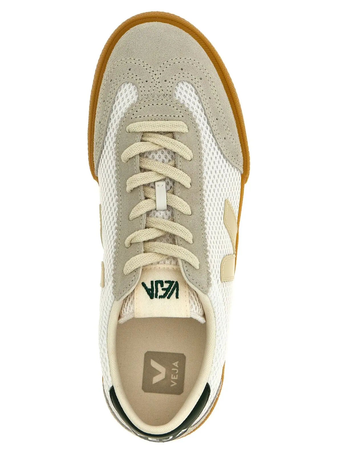 Кросівки Veja Volley Зелені 4 'Volley' sneakers 75% recycled polyester