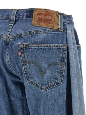 'Vintage Lasso' jeans 100% cotton B SIDES Light Blue