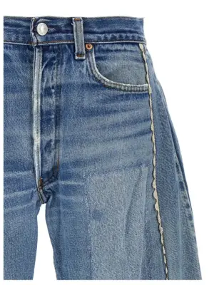 'Vintage Lasso' Jeans Woman B SIDES Light Blue