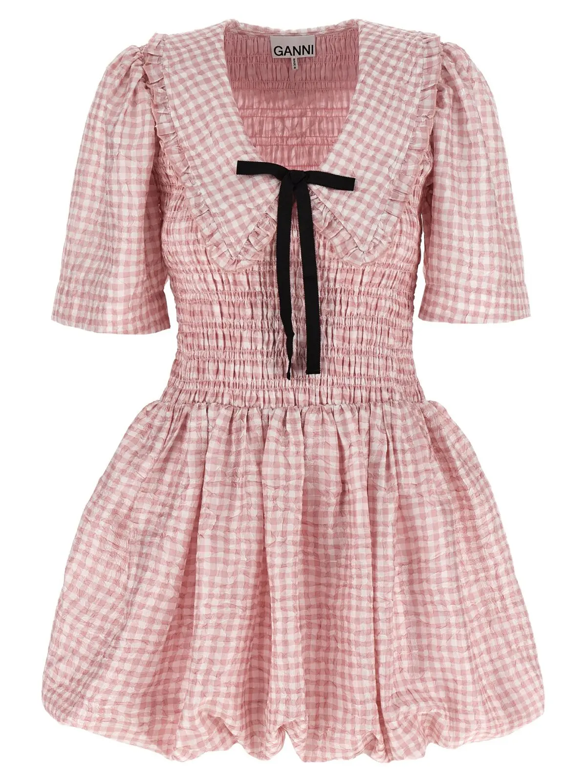 Сукня Ganni Pink Check Рожева 1 'Pink Check' dress GANNI Pink