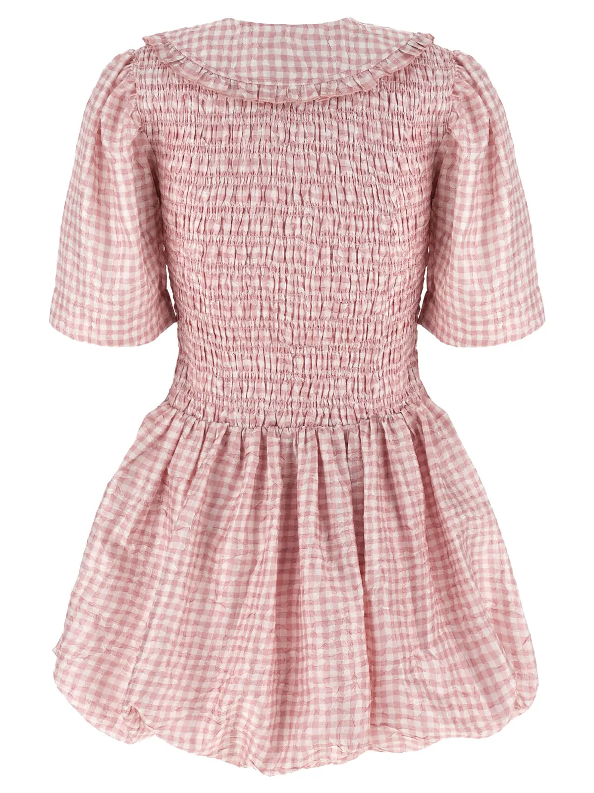 Сукня Ganni Pink Check Рожева 2 'Pink Check' dress W0603038 GANNI Pink