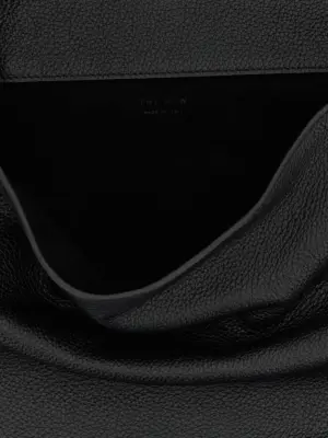 'Nan' crossbody bag 100% deer leather (cervus elaphus) THE ROW Black