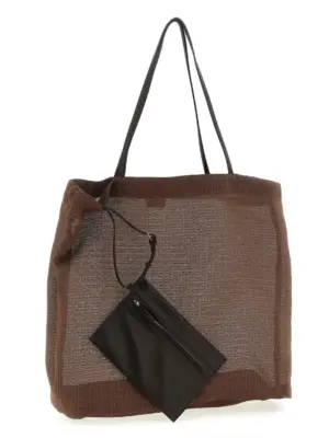 'Barn Tote' shopping bag Woman THE ROW Brown