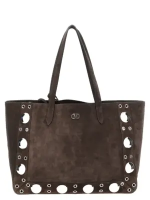 Valentino Garavani 'Nellcôte' shopping bag VALENTINO GARAVANI Brown