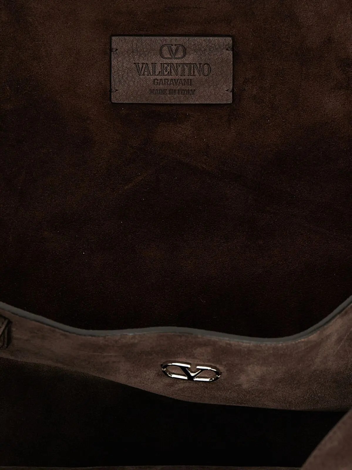 Сумка шопер Valentino Garavani Nellcôte Коричнева 4 Valentino Garavani 'Nellcôte' shopping bag 100% cow leather (Bos Taurus) VALENTINO GARAVANI Brown