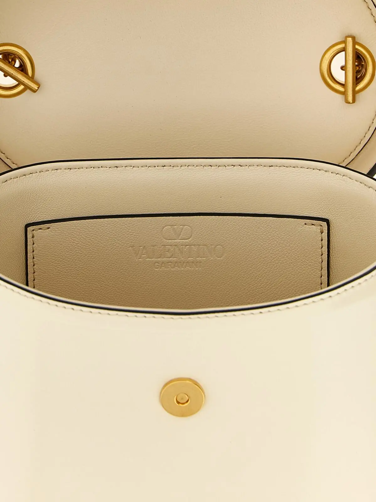 Міні-сумка крос-боді Valentino Garavani Vain Біла 5 Valentino Garavani 'Vain' mini crossbody bag Fall Winter 2025/2026 VALENTINO GARAVANI White