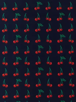 Valentino Garavani 'Cherryfic' scarf Woman VALENTINO GARAVANI Blue