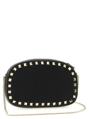 Valentino Garavani 'Rockstud' mini crossbody bag W2P0AR4VSH0NO VALENTINO GARAVANI Black