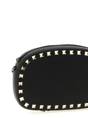 Valentino Garavani 'Rockstud' mini crossbody bag Woman VALENTINO GARAVANI Black