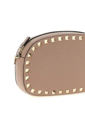 Valentino Garavani 'Rockstud' mini crossbody bag Woman VALENTINO GARAVANI Pink