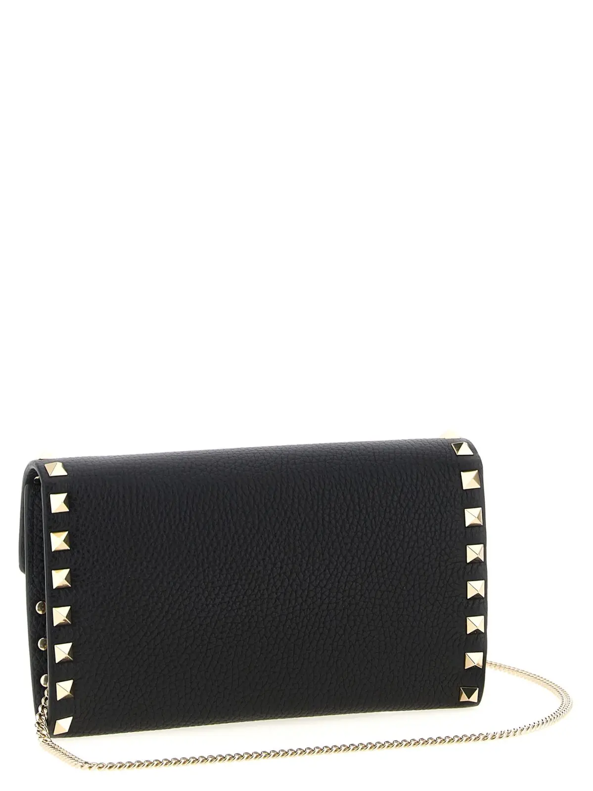 Гаманець на ланцюжку Valentino Garavani Rockstud Чорний 2 Valentino Garavani 'Rockstud' wallet on chain W2P0AR6VSH0NO VALENTINO GARAVANI Black