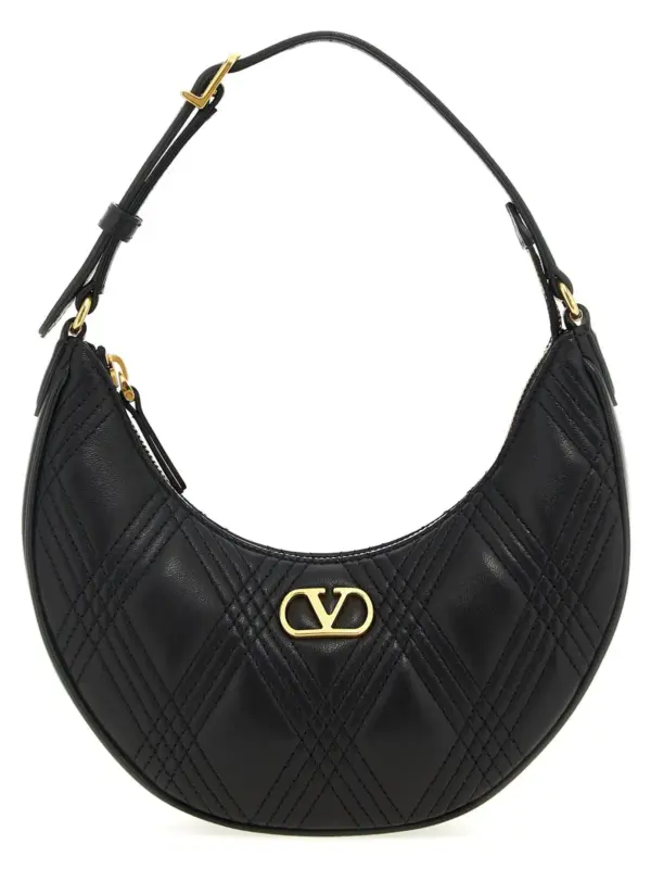 Valentino Garavani 'Quiltie 67'mini shoulder bag VALENTINO GARAVANI Black