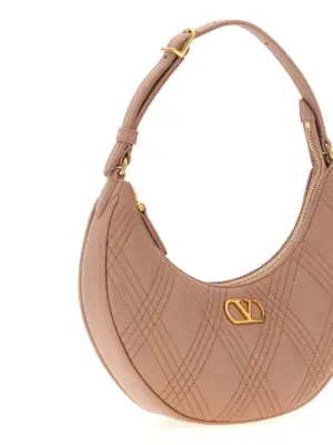 Valentino Garavani 'Quiltie 67'mini shoulder bag Woman VALENTINO GARAVANI Pink