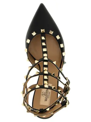 Valentino Garavani 'Rockstud' pumps 100% calfskin leather (Bos Taurus) VALENTINO GARAVANI Black