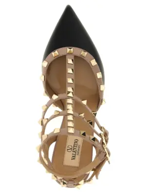 Valentino Garavani 'Rockstud' pumps 100% lamb leather (Ovis aries) VALENTINO GARAVANI Multicolor