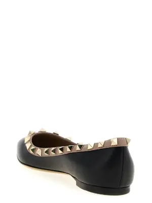 Valentino Garavani 'Rockstud' ballet flats Woman VALENTINO GARAVANI Black