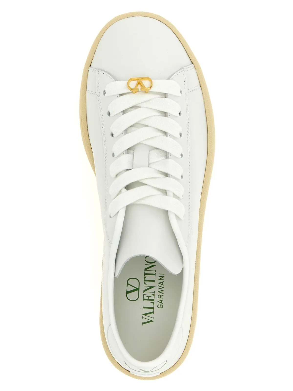 Кросівки Royco Valentino Garavani Білі 4 Valentino Garavani 'Royco' sneakers 100% calfskin leather (Bos Taurus) VALENTINO GARAVANI White