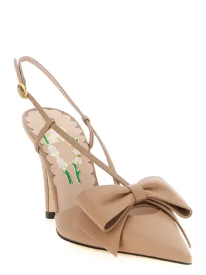 Valentino Garavani 'Bowow' slingback W2S0MX5DDTGF9 VALENTINO GARAVANI Pink