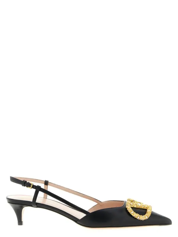Slingback Valentino Garavani VLogo Signature VALENTINO GARAVANI Black