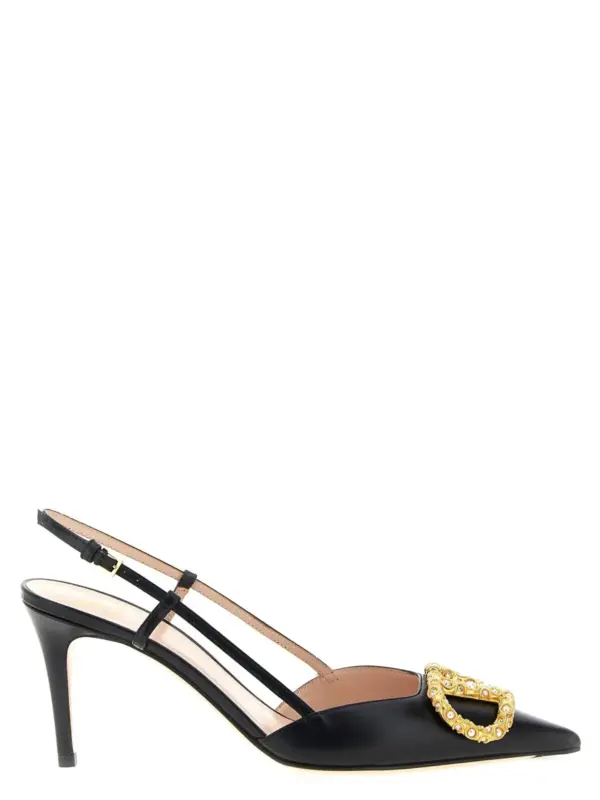 Slingback Valentino Garavani VLogo Signature VALENTINO GARAVANI Black