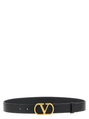 Valentino Garavani 'VLogo Signature' belt VALENTINO GARAVANI Black