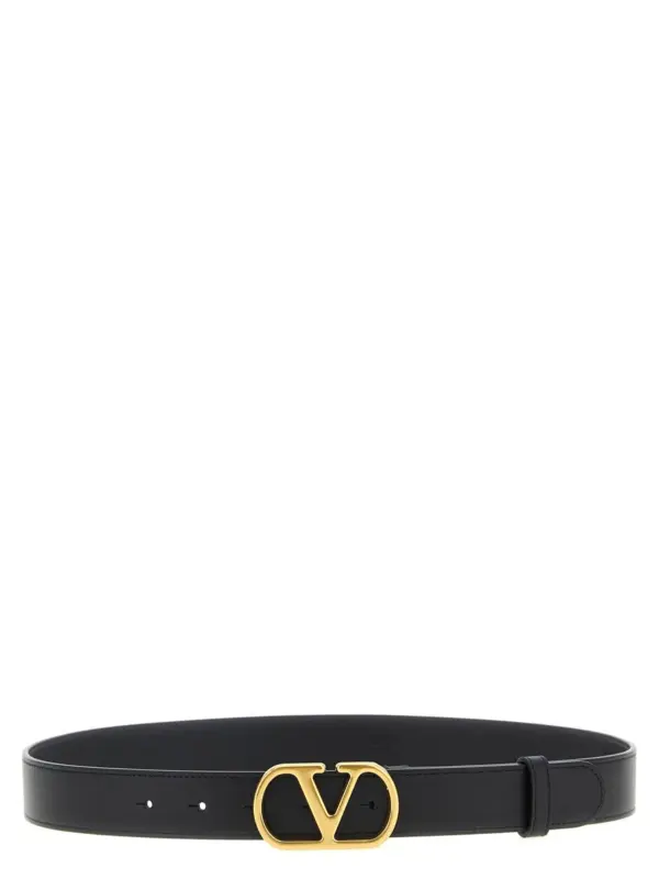 Valentino Garavani 'VLogo Signature' belt VALENTINO GARAVANI Black