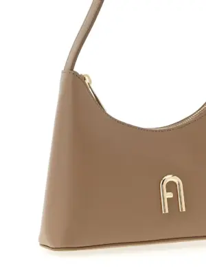 'Furla Diamante' mini shoulder bag Woman FURLA Beige