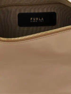 'Furla Nuvola' medium shoulder bag 100% leather FURLA Beige