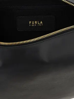 'Furla Nuvola' medium shoulder bag 100% leather FURLA Black