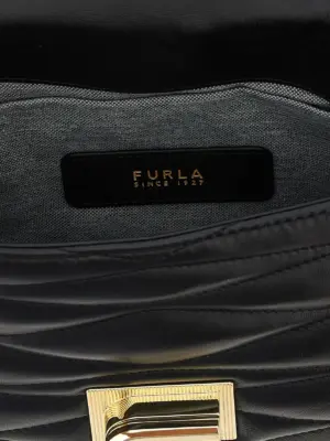 'Furla 1927 S' crossbody bag 100% sheepskin FURLA Black