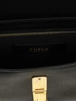 'Furla Iride' small crossbody bag 100% leather FURLA Black