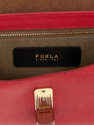 'Furla Iride' small crossbody bag 100% leather FURLA Red
