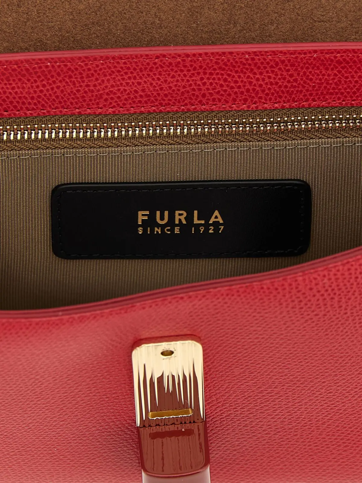 Міні-сумка крос-боді Furla Furla Iride Червона 4 'Furla Iride' small crossbody bag 100% leather FURLA Red