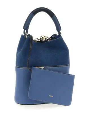 'Furla Sfera S' bucket bag Woman FURLA Light Blue