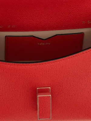 Micro 'Iside' crossbody bag 100% calfskin leather (Bos Taurus) VALEXTRA Red