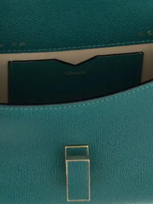 Micro 'Iside' crossbody bag 100% calfskin leather (Bos Taurus) VALEXTRA Green