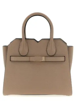 'Milano' mini handbag VALEXTRA Beige