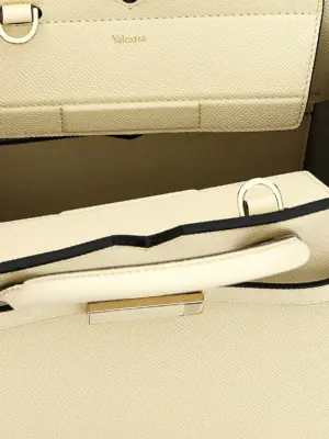 'Milano' mini handbag 100% calfskin leather (Bos Taurus) VALEXTRA Beige