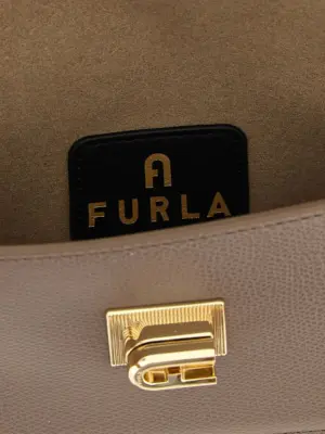 'Furla 1927' mini crossbody bag 100% leather FURLA Gray