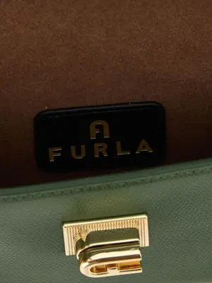 'Furla 1927' mini crossbody bag 100% leather FURLA Green