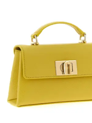 'Furla 1927' mini crossbody bag Woman FURLA Yellow
