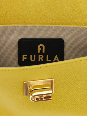 'Furla 1927' mini crossbody bag 100% leather FURLA Yellow