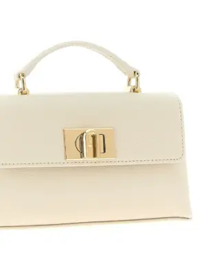 'Furla 1927' mini crossbody bag Woman FURLA White