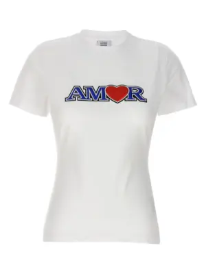 'Amor' t-shirt VETEMENTS White