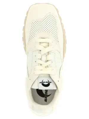 'MS Rise' sneakers 100% calfskin leather (Bos Taurus) MARINE SERRE White