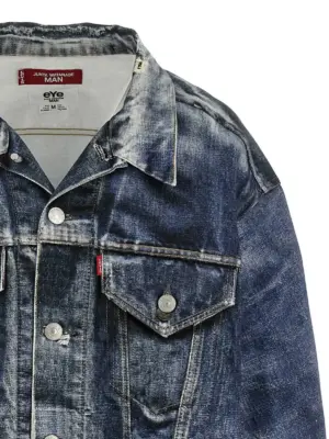 Junya Watanabe x Levi's® denim effect jacket Man JUNYA WATANABE Blue