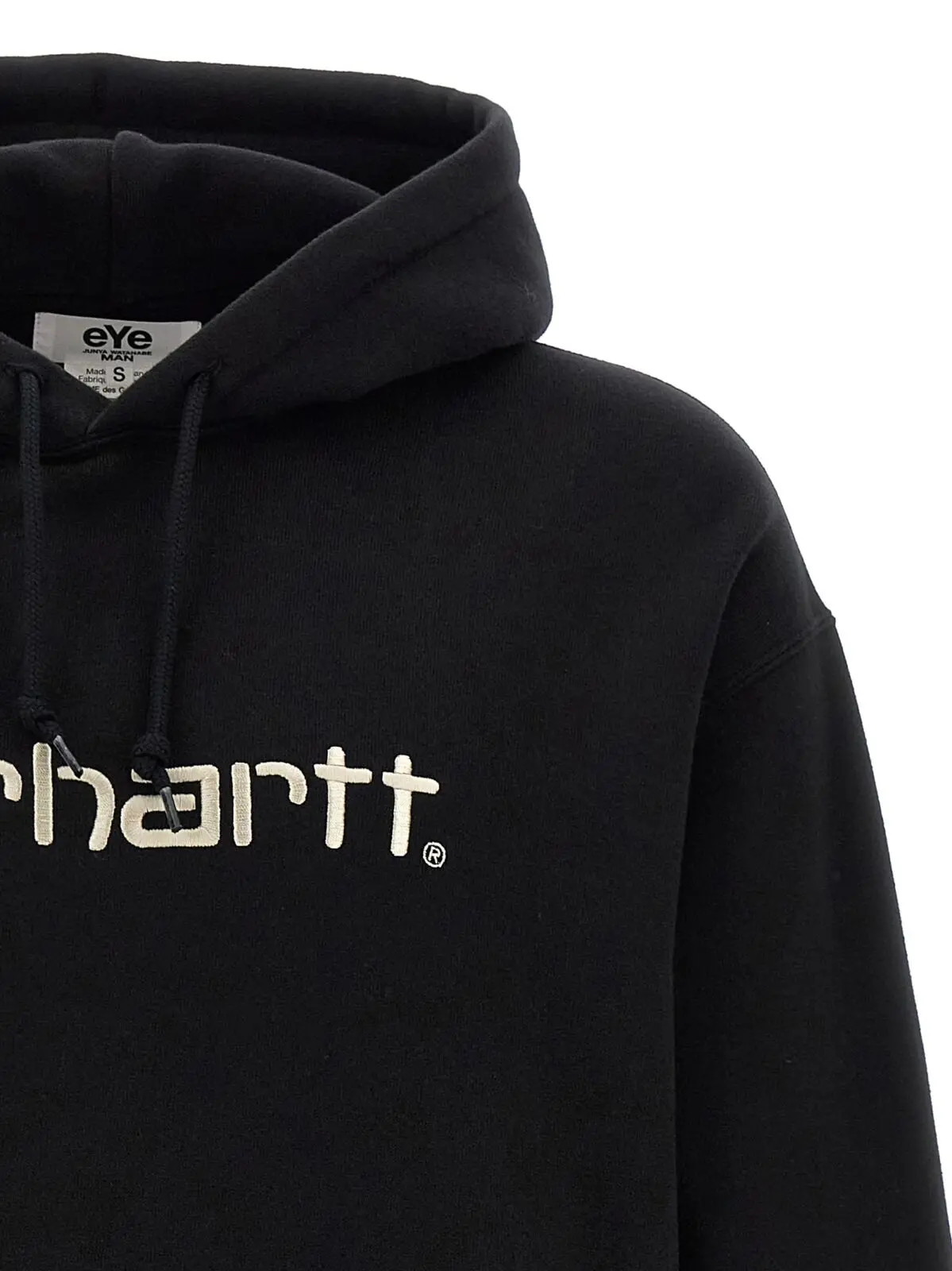 Худі Junya Watanabe x Carhartt Чорне 3 Junya Watanabe x Carhartt hoodie Man JUNYA WATANABE Black